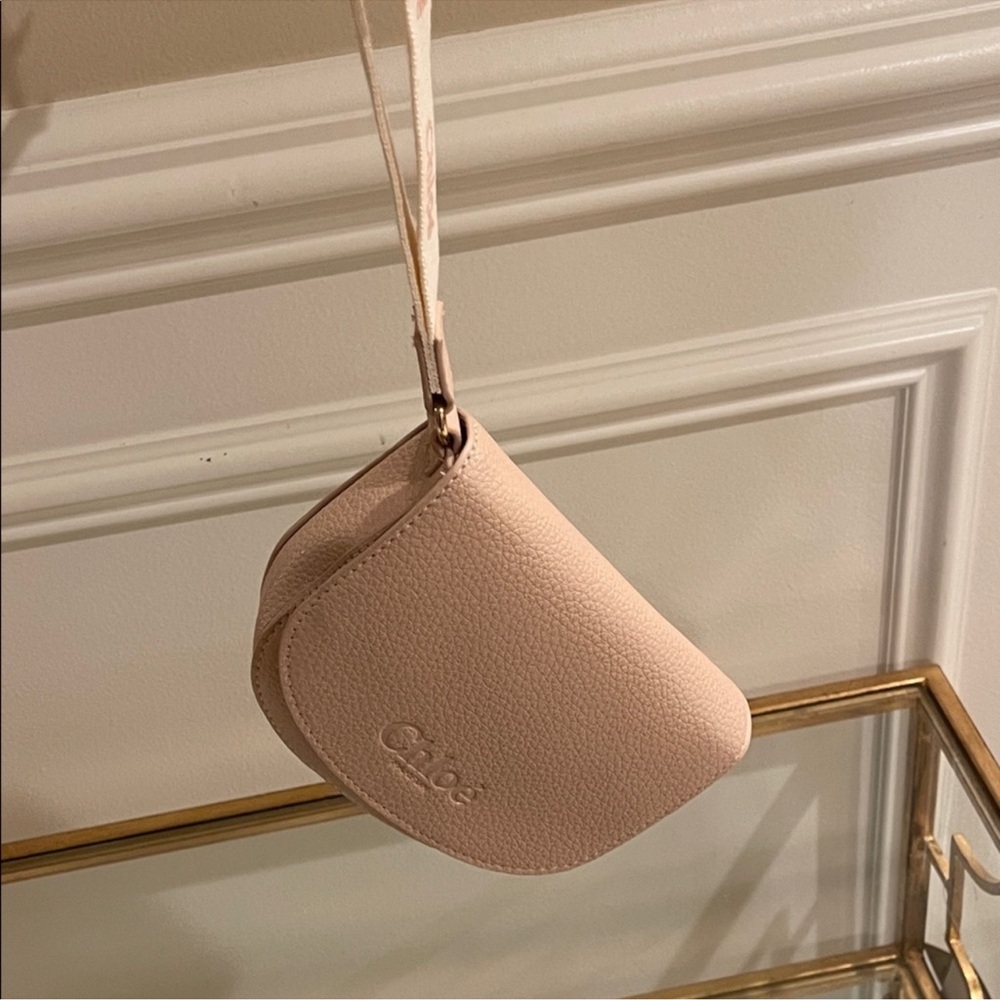 Chloe Pink Wristlet Clutch - Picture 8 of 15